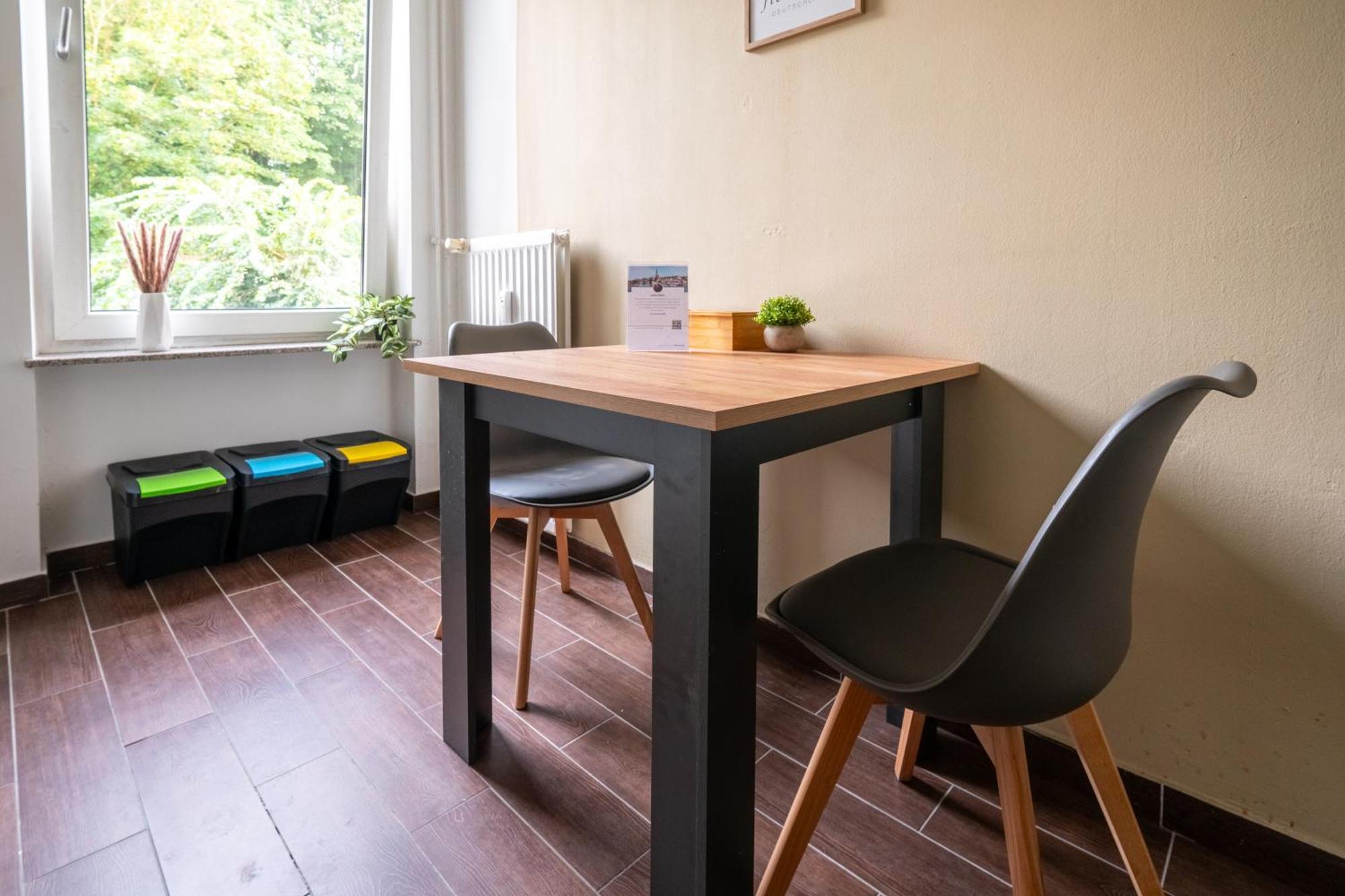 Grosses Apartment Mit 2 Balkonen Zentral Am Nordertor 弗伦斯堡 外观 照片