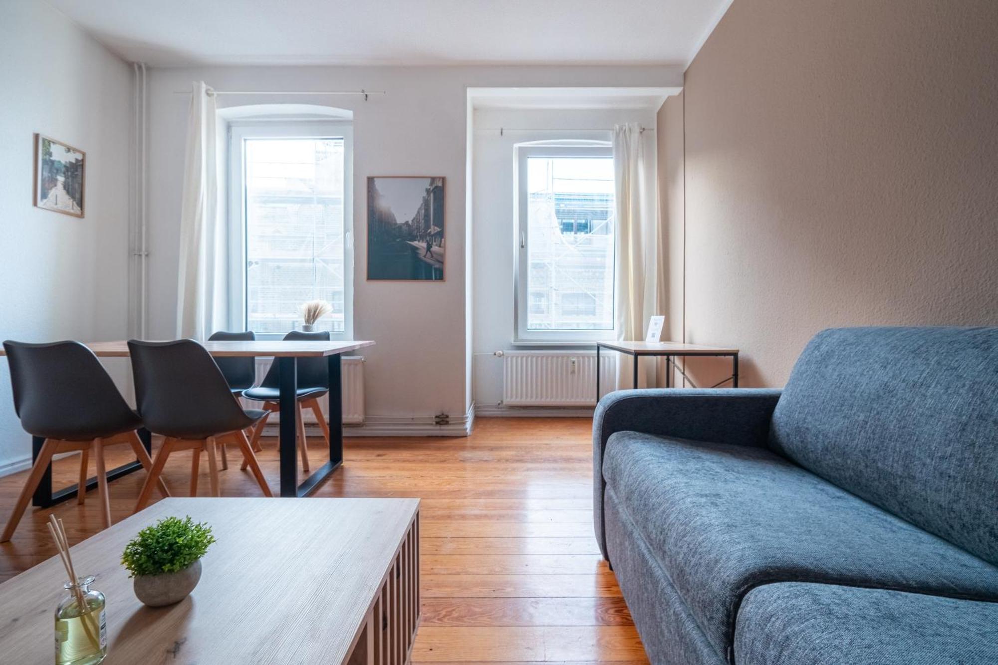 Grosses Apartment Mit 2 Balkonen Zentral Am Nordertor 弗伦斯堡 外观 照片